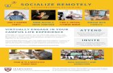 Socialize Remotely 1-Pager Rob Rinsky Stop Invite End Meeting Rأ¦ord Brakout Roans More . Title: Socialize