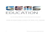 An Enriched British International Curriculum GEMS ... ... Secondary curriculum: Key Stage 3 (Cambridge