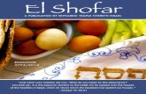 El Shofar - Sephardic T El Shofar A PUBLICATION OF SEPHARDIC TEMPLE TIFERETH ISRAEL â€œAnd when your