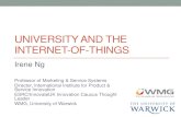 UNIVERSITY AND THE INTERNET-OF-THINGS The internet-of-things, the internet-of-everything The Internet