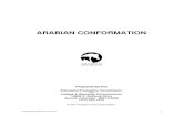 ARABIAN CONFORMATION ... 2016/04/15 آ  Conformation effective 12/1/14 2 Arabian Conformation â€¢ Arabian