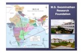 M.S. Swaminathan Research Foundation - Mesa TIC Rural ... ... VRCs y VKCs estأ،n trabajando con 392