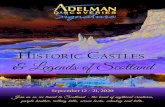 HISTORIC CASTLES & Legends of Scot Edinburgh Castles â€¢ See St. Andrews; home of golf â€¢ Explore the