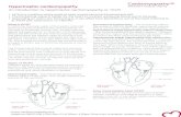 Hypertrophic cardiomyopathy factsheet August 2017 Hypertrophic cardiomyopathy An introduction to hypertrophic