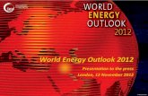 World Energy Outlook 2012