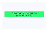 (Aggregate Planning)