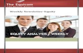 Weekly newsletter equity 21 jan2013