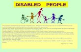 DISABLED    PEOPLE