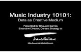 SXSW PanelPicker: Music Industry 10101