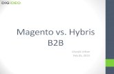 B2B Magento vs. Hybris
