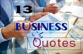 13 Business Quotes To Inspire You