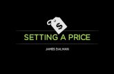 Setting Your Price