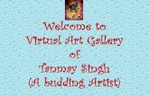 Virtual Art Gallery of Tanmay
