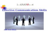 Effective Communications Skills