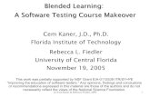 Blended Learning: Blended Learning: A Software Testing Course ...