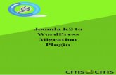 CMS2CMS: Joomla! K2 to WordPress Website Migration plugin