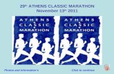 29th Athnes classic marathon