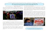 CommonHealth Newsletter - Fall 2009