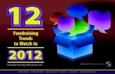 Nonprofit Connect: 12 Fundraising Trends to Watch in 2012
