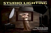 Studio lighting techniques for photography tricks of the trade for professional digital photographer