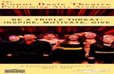 Be A Triple Threat: Inspire, Motivate, Give
