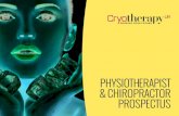 PHYSIOTHERAPIST & CHIROPRACTOR PROSPECTUS