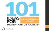 101 Ideas for Employee Referrals Rewards