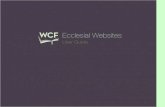 Ecclesial Websites