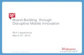 Rich Lesperance - Brand Building Through Disruptive Mobile Innovation (SXSW Opening Keynote)