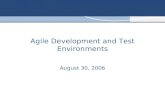 Agile Development and Test Environments