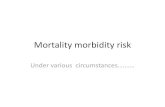 Mortality morbidity risk