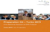 Turku 2015 Preparation Kit for Delegates