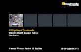 Threadneedle wealth managers retreat presentation 2012