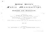 Hales & Furnivall 1867_Ballads and Romances I