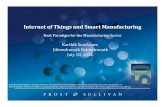 Internet of Things and Smart Manufacturing