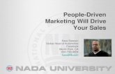 Nada@2014 people driven marketing will drive your sales