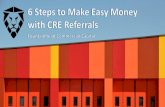 6 steps to make easy money with cre referrals