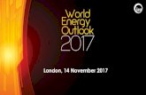 World Energy Outlook, 2017