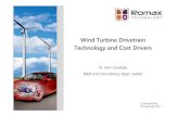 Wind Turbine Drivetrain Technology and Cost Drivers ... Annual Global Wind Power Development Actual