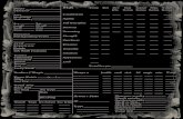 Rolemaster Character Sheet 8 Pages 2