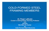 Cold-Formed Steel Framing Members