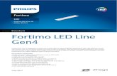 Datasheet Fortimo LED Line Gen4 - .Datasheet Fortimo LED Line Gen4 ... 2 Datasheet - Fortimo LED