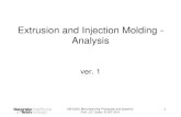 Extrusion and Injection Molding - .Extrusion and Injection Molding - Analysis ver. 1 ... or injection