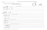 Name: Cursive Handwriting Practice - Thomas   Handwriting Practice Practice writing words! Title: Aa Created Date: 7/25/2002 2:35:47 PM