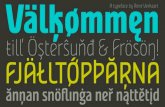 Nordic narrow pro font family download