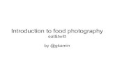 Introduction To Food Photography