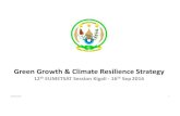 Green Growth & Climate Resilience Green Growth...آ  26/09/2016 1. Rapid Economic Growth Sustained rapid