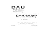 DAU 2000.pdf The Defense Acquisition University (DAU) Chapter 1 The Defense Acquisition University (DAU)