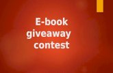 E book giveaway contest