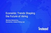 Economic Trends Shaping the Future of Hiring Mariano Mamertino, Economist, Indeed Hiring Lab.